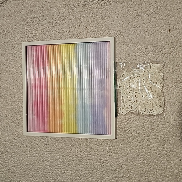 Letter board sign with inuded letters and symbols - Picture 3 of 5